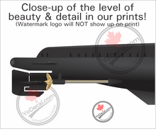 CUSTOM Navy Vessel Side Profile Art Print / Lithograph