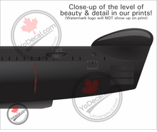 CUSTOM Navy Vessel Side Profile Art Print / Lithograph