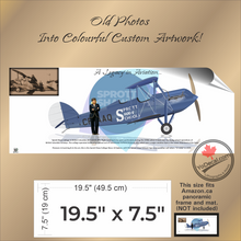 Old Photos Into Colourful Custom Artwork Print / Lithograph