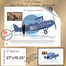 Old Photos Into Colourful Custom Artwork Print / Lithograph