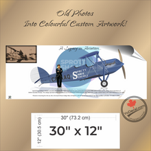 Old Photos Into Colourful Custom Artwork Print / Lithograph