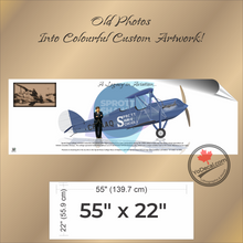 Old Photos Into Colourful Custom Artwork Print / Lithograph