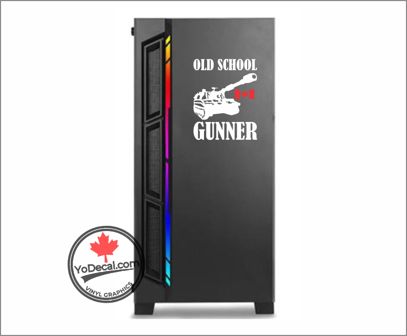 Old School Gunner M109' Premium Vinyl Decal – YoDecal.com
