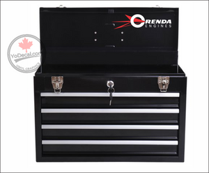 'Orenda Engines Logo' Premium Vinyl Decal Stencil Sticker