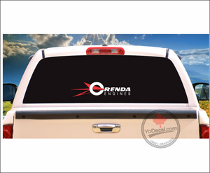 'Orenda Engines Logo' Premium Vinyl Decal Stencil Sticker