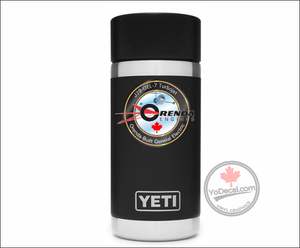 'Orenda-Built GE J79-OEL-7 Turbojet Engine' Premium Vinyl Decal Sticker