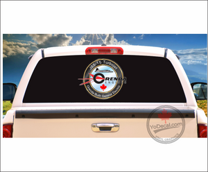 'Orenda GE J85-15 Turbojet Engine' Premium Vinyl Decal Sticker