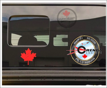 'Orenda PS-13 Iroquois Engine' Premium Vinyl Decal Sticker