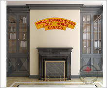 'Prince Edward Island Light Horse WWII Shoulder Flash' Premium Vinyl Decal / Sticker