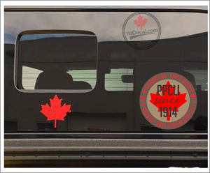 'Princess Patricia's Canadian Light Infantry PPCLI Since 1914' Premium Vinyl Decal / Sticker