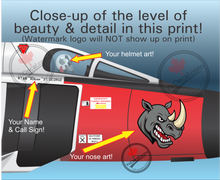 CF-105 Avro Arrow PERSONALIZED Aircraft Side Profile Art Print / Lithograph