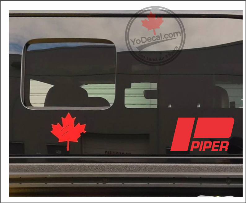 'Piper Airplanes Big P Tribute' Premium Vinyl Decal / Sticker – YoDecal.com