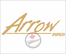 'Piper Arrow PA-28R Logo' Premium Vinyl Decal