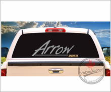 'Piper Arrow PA-28R Logo' Premium Vinyl Decal