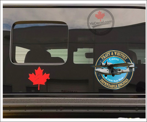 'Pratt & Whitney R-1830 Twin Wasp Consolidated Canso' Premium Vinyl Decal Sticker