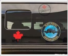 'Pratt & Whitney R-1830 Twin Wasp DC-3' Premium Vinyl Decal Sticker