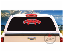 Prince Edward Island Highlanders WWII Shoulder Flash Vinyl Decal / Sticker