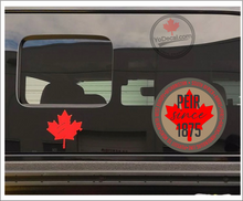 'Prince Edward Island Regiment PEIR Since 1875' Premium Vinyl Decal / Sticker