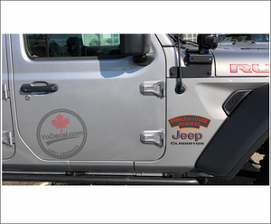 Princess Louise Fusiliers WWII Shoulder Flash Vinyl Decal / Sticker