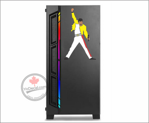 'Queen: Freddy Mercury' Premium Vinyl Decal / Sticker