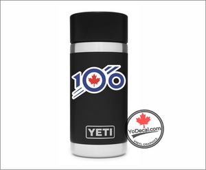 'RCAF 100th Anniversary Official Logo Premium Vinyl Decal