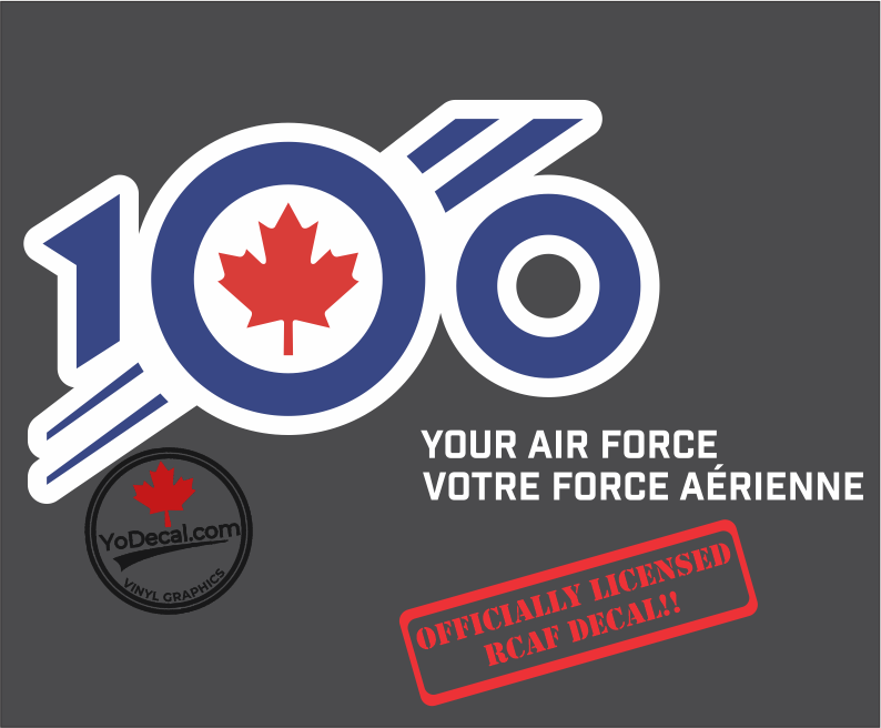 'RCAF 100th Anniversary Official Logo 