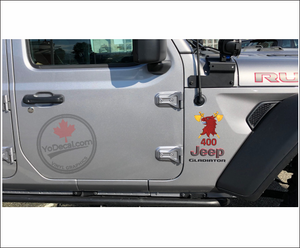 'RCAF 400 Squadron Falcon Tomahawk Index City of Toronto' Premium Vinyl Decal Sticker