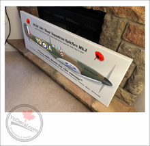 RCAF 401 'Ram' Sqn Spitfire Mk.1 Canvas Print