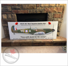 RCAF 401 'Ram' Sqn Spitfire Mk.1 Canvas Print