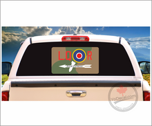 'RCAF 405 Sqn WWII Lancaster Rhur Express' Premium Vinyl Decal Sticker