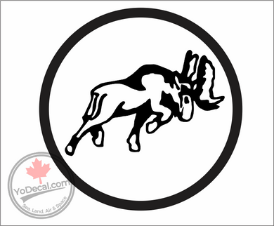 '419 Squadron Freedom Fighter Moose Tail Art' Premium Vinyl Decal