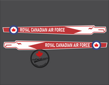 'RCAF Golden Hawks Sabre Flash (PAIR) Full Colour' Premium Vinyl Decal / Sticker (Copy)