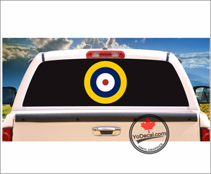 'RCAF Type A-1 Roundel Full Colour' Premium Vinyl Decal / Sticker