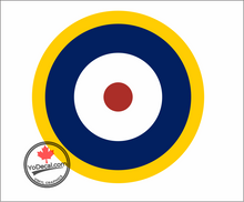 'RCAF Type A-2 Roundel Full Colour' Premium Vinyl Decal / Sticker