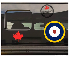 'RCAF Type A-2 Roundel Full Colour' Premium Vinyl Decal / Sticker