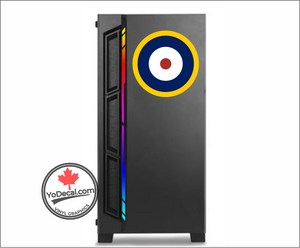 'RCAF Type A-2 Roundel Full Colour' Premium Vinyl Decal / Sticker