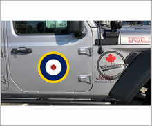 'RCAF Type A-2 Roundel Full Colour' Premium Vinyl Decal / Sticker