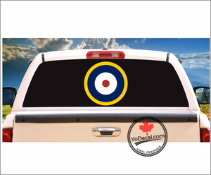 'RCAF Type A-2 Roundel Full Colour' Premium Vinyl Decal / Sticker