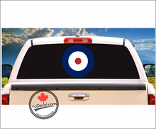 'RCAF Type A Roundel Full Colour' Premium Vinyl Decal / Sticker