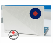 'RCAF Type B Roundel Full Colour' Premium Vinyl Decal / Sticker