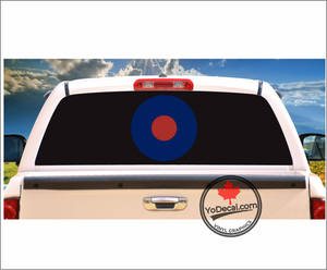 'RCAF Type B Roundel Full Colour' Premium Vinyl Decal / Sticker