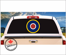 'RCAF Type C-1 Roundel Full Colour' Premium Vinyl Decal / Sticker