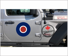 'RCAF Type C Roundel Full Colour' Premium Vinyl Decal / Sticker