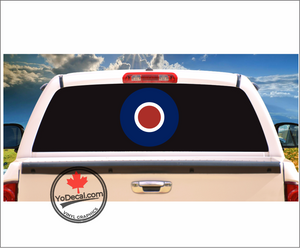 'RCAF Type C Roundel Full Colour' Premium Vinyl Decal / Sticker