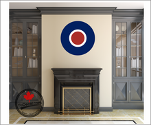 'RCAF Type C Roundel Full Colour' Premium Vinyl Decal / Sticker