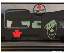'RMC Pillbox Maple Leaf' Premium Vinyl Decal / Sticker