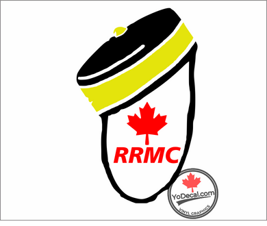 'RRMC Pillbox Maple Leaf' Premium Vinyl Decal / Sticker