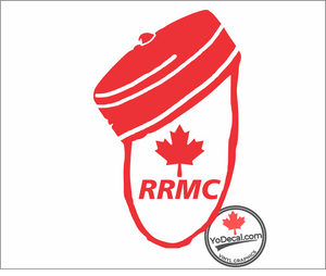 'RRMC Pillbox Maple Leaf' Premium Vinyl Decal / Sticker