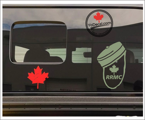 'RRMC Pillbox Maple Leaf' Premium Vinyl Decal / Sticker