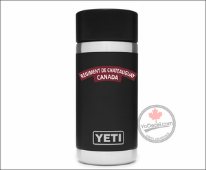 Regiment de Chateauguay WWII Shoulder Flash Premium Vinyl Decal / Sticker